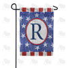 America Forever All American Old Wood Monogram Garden Flag