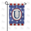 America Forever All American Old Wood Monogram Garden Flag