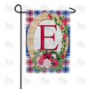 America Forever Roses On Wood Frame Monogram Garden Flag