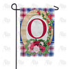 America Forever Roses On Wood Frame Monogram Garden Flag