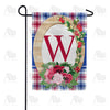 America Forever Roses On Wood Frame Monogram Garden Flag
