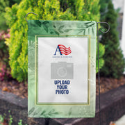 America Forever Personalized Lush Leaves Garden Flag
