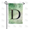 America Forever Lush Leaves Monogram Garden Flag