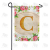 America Forever Country Roses Monogram Garden Flag