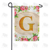 America Forever Country Roses Monogram Garden Flag