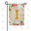 America Forever Country Roses Monogram Garden Flag