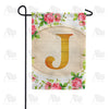 America Forever Country Roses Monogram Garden Flag