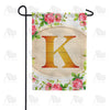 America Forever Country Roses Monogram Garden Flag