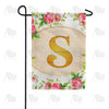 America Forever Country Roses Monogram Garden Flag