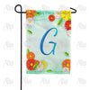 America Forever Bright Cosmos Monogram Garden Flag