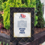 America Forever Personalized Quilted Royalty Garden Flag