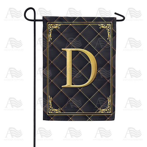 America Forever Quilted Royalty Monogram Garden Flag
