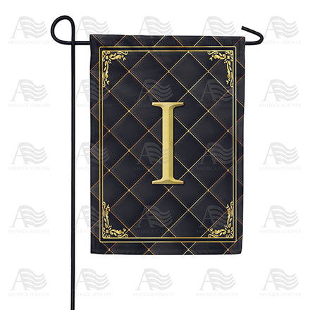 America Forever Quilted Royalty Monogram Garden Flag