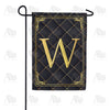 America Forever Quilted Royalty Monogram Garden Flag