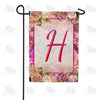 America Forever Rosie Pink Monogram Garden Flag