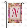 America Forever Rosie Pink Monogram Garden Flag
