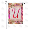 America Forever Rosie Pink Monogram Garden Flag