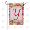 America Forever Rosie Pink Monogram Garden Flag