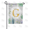 America Forever Simply Golden Monogram Garden Flag