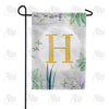 America Forever Simply Golden Monogram Garden Flag