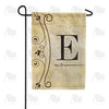 America Forever Fancy Scroll Monogram Garden Flag