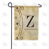 America Forever Fancy Scroll Monogram Garden Flag