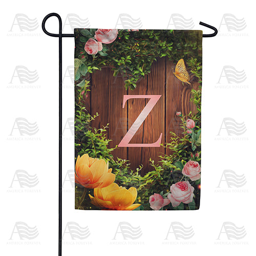 America Forever Garden Light Monogram Garden Flag