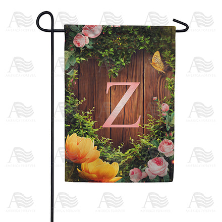 America Forever Garden Light Monogram Garden Flag