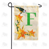 America Forever Orange Lilies Monogram Garden Flag