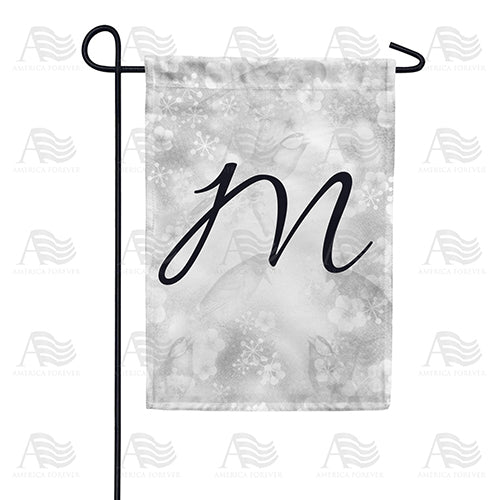 America Forever Bird Dreams Monogram Garden Flag