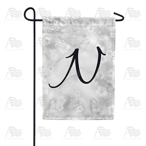 America Forever Bird Dreams Monogram Garden Flag