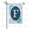 America Forever Dainty Blue Monogram Garden Flag