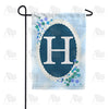 America Forever Dainty Blue Monogram Garden Flag