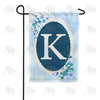 America Forever Dainty Blue Monogram Garden Flag