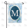 America Forever Dainty Blue Monogram Garden Flag