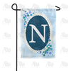 America Forever Dainty Blue Monogram Garden Flag