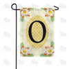 America Forever Yellow Gingham Daisies Monogram Garden Flag