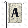 America Forever Flower Sketchings Monogram Garden Flag