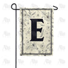 America Forever Flower Sketchings Monogram Garden Flag