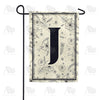 America Forever Flower Sketchings Monogram Garden Flag