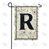 America Forever Flower Sketchings Monogram Garden Flag