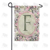 America Forever Pink Petals Monogram Garden Flag
