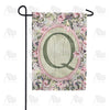 America Forever Pink Petals Monogram Garden Flag