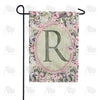 America Forever Pink Petals Monogram Garden Flag