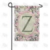 America Forever Pink Petals Monogram Garden Flag