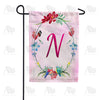 Ring Of Nature Monogram Garden Flag