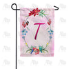 Ring Of Nature Monogram Garden Flag