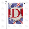 America Forever Patriotic Shield Monogram Garden Flag