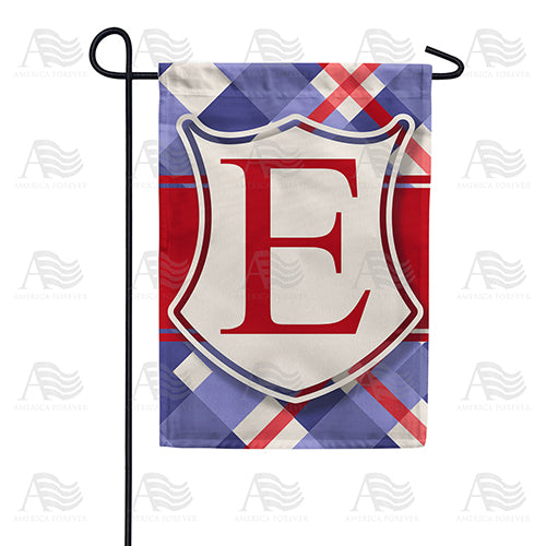 America Forever Patriotic Shield Monogram Garden Flag
