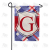 America Forever Patriotic Shield Monogram Garden Flag